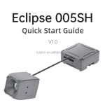 Système de caméra de drone FPV CADDX ECLIPSE 005SH en gros, 576*423 avec matériau plastique durable pour les drones de course FPV RC Freestyle